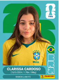 Figurinha Clarissa Cardoso