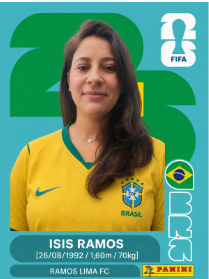 Figurinha Isis Ramos