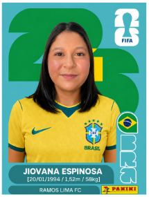 Figurinha Jiovana Espinosa